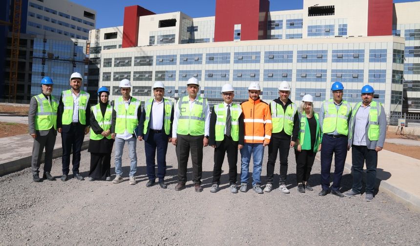 Şanlıurfa Şehir Hastanesi'nde sona doğru...