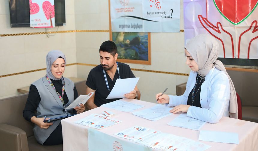 Urfa'da Organ bağışına dikkat çekildi