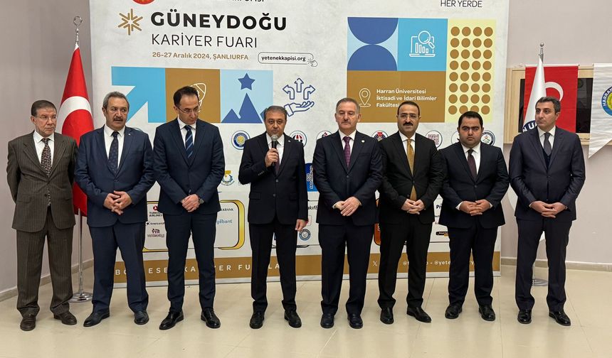 Güneydoğu kariyer fuarı lansmanı Şanlıurfa’da gerçekleşti