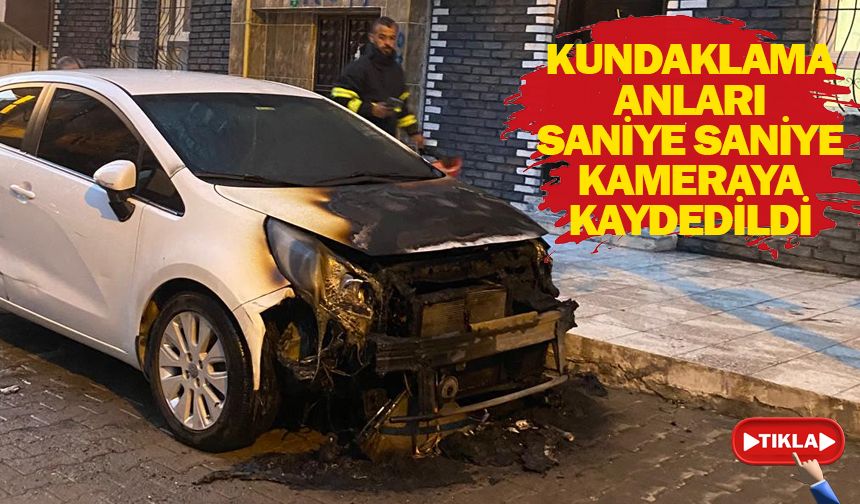 Urfa'da çok sayıda araç kundaklandı
