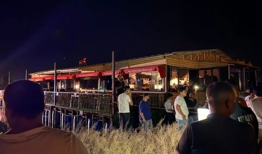 Birecik'te korku dolu anlar!