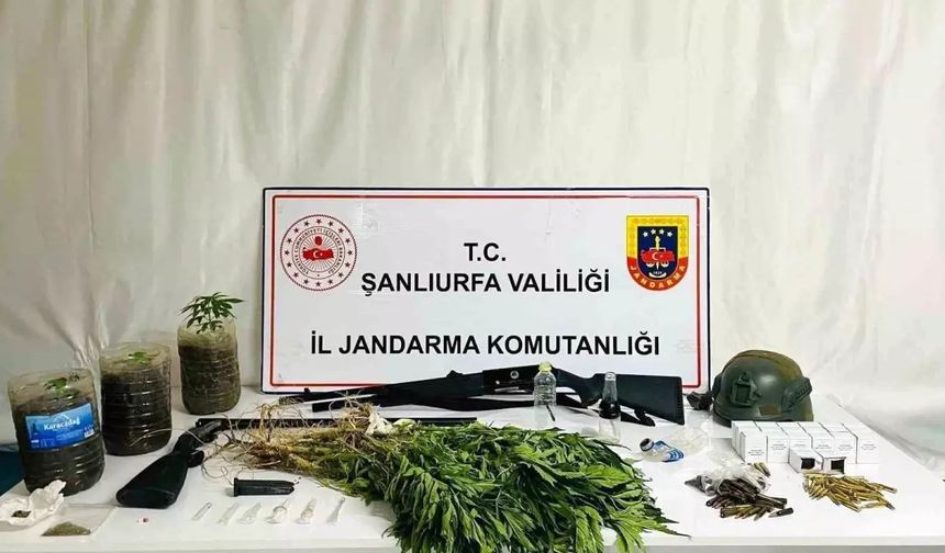 Urfa'da uyuşturucu satıcılarına darbe!