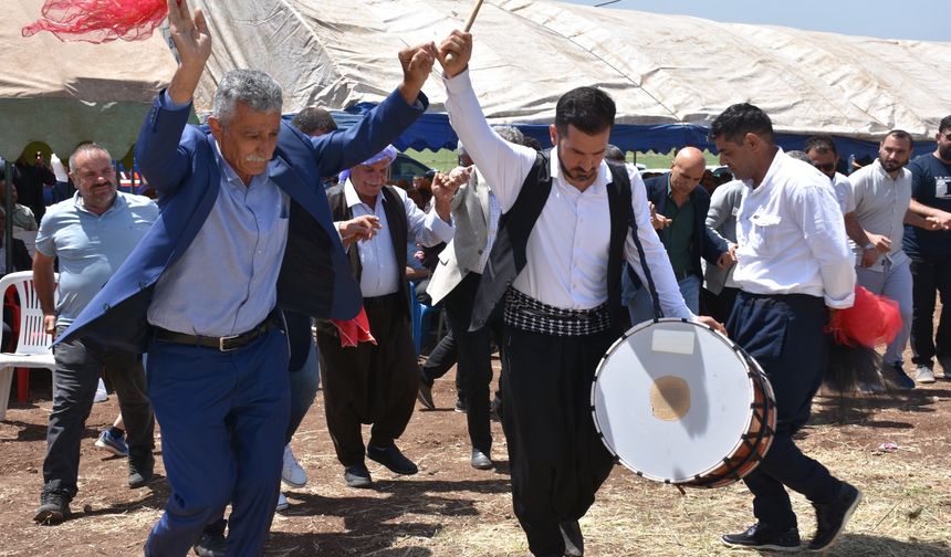 Siverek’te ilk kez düzenlenen aşiret festivalinde renkli görüntüler...