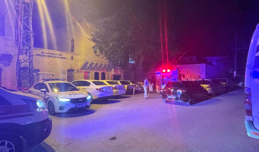 Urfa’nın Tarihi sokağında Yangın