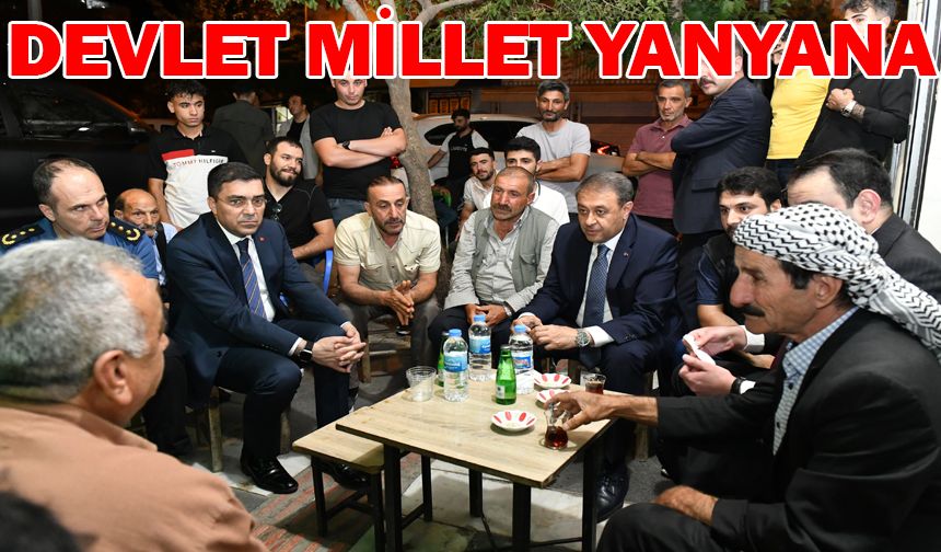 Vali Şıldak ve Müdür Aksoy Siverek'te...