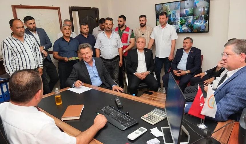 CHP'li heyet Siverek’te hayvancılığın sorunlarını dinledi