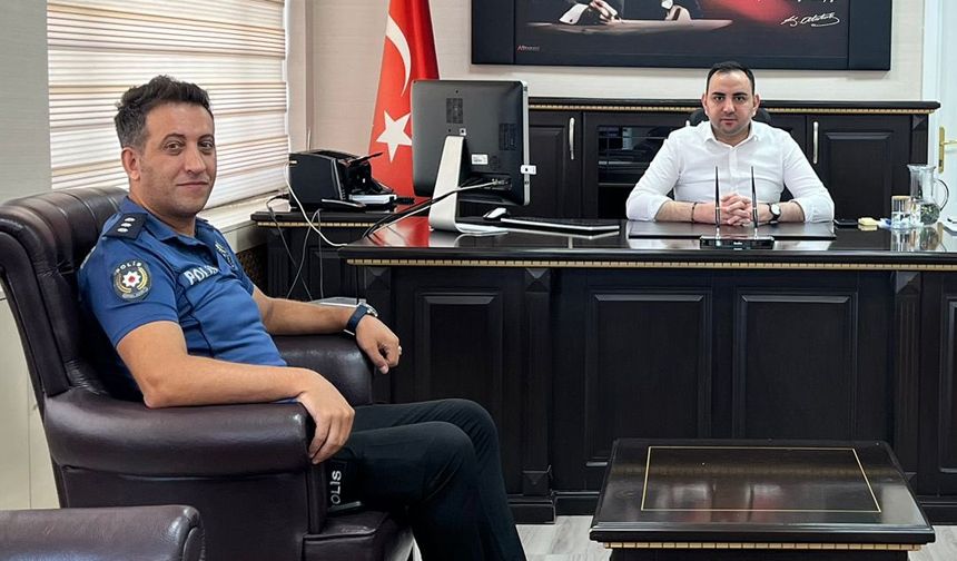 Hilvan'ın yeni müdüründen Kaymakam Karakaş'a ziyaret