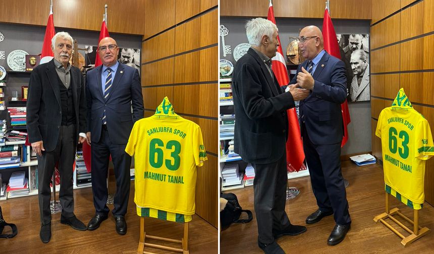 Urfa siyasetinin iki önemli ismi Ankara’da buluştu