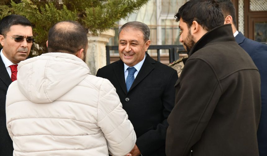 Vali Hasan Şıldak Viranşehir'de