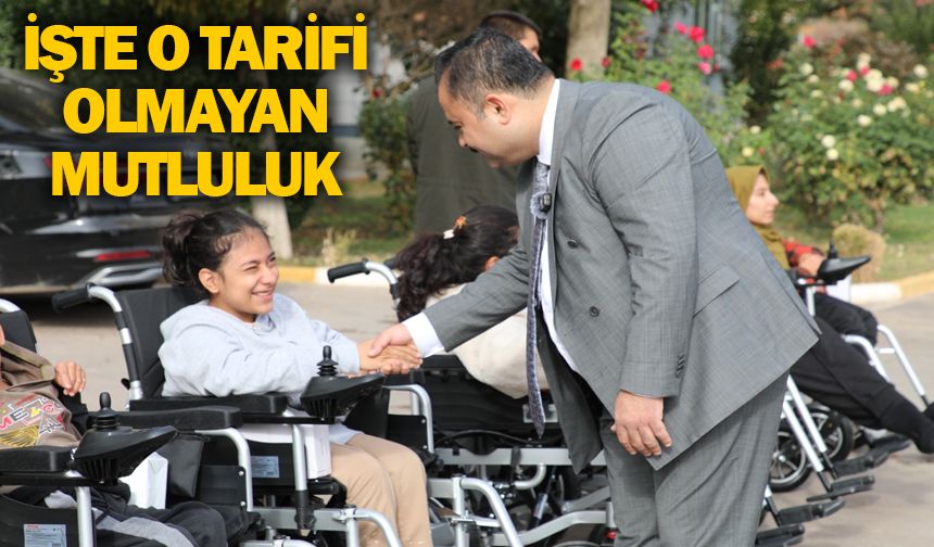 Viranşehir Belediyesi'nden engellilere büyük destek