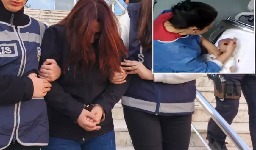 5 günlük Bebeği engelli bırakan hemşire tutuklandı