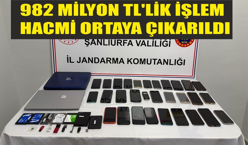 Urfa merkezli dev operasyon!