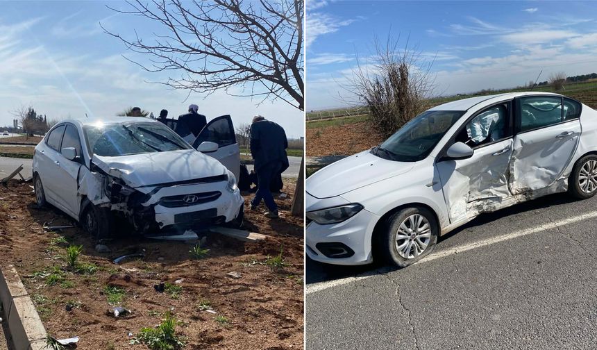 Akçakale yolunda feci kaza!