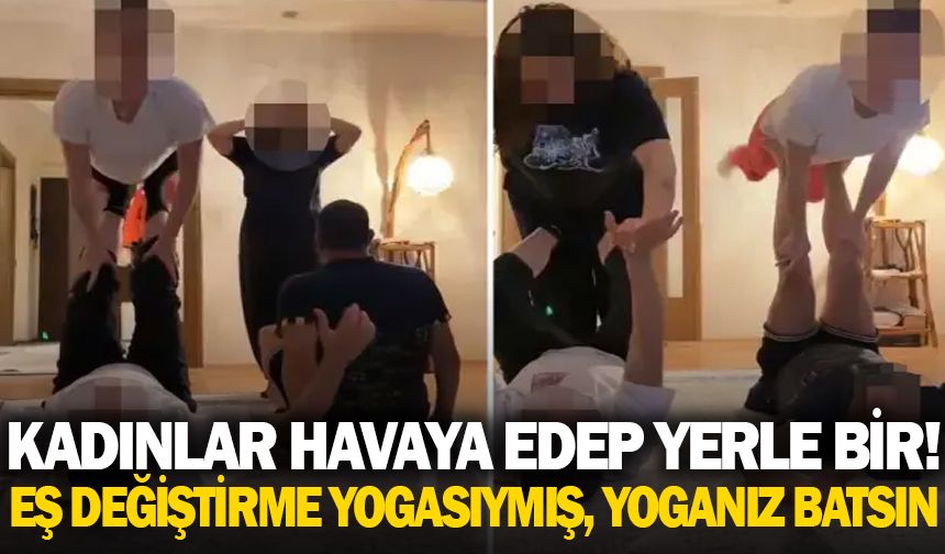 Eş değiştirme yogası büyük tepki gördü