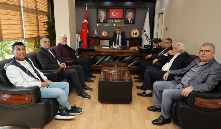 Urfaspor'dan Başkan Günbegi'ye ziyaret