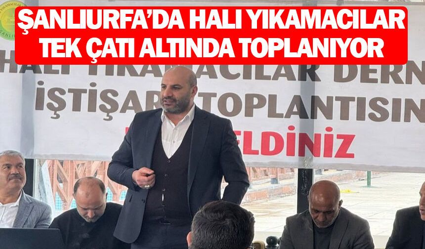 Urfa'daki halı yıkamacılarıyla ilgili flaş gelişme!