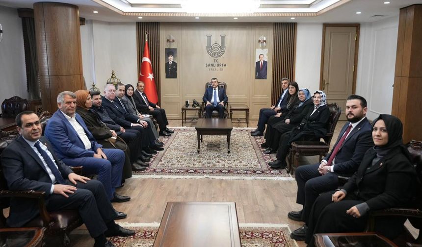 Bakan Tekin Şanlıurfa'da...