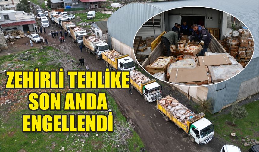 Siverek’te korkutan operasyon! Tonlarca bozuk et ele geçirildi