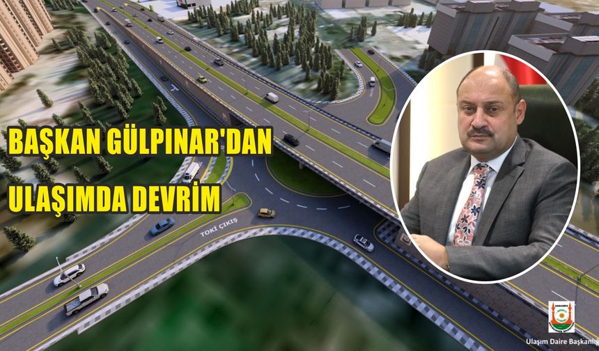 Urfa’da iki köprülü kavşak inşaatına başlandı