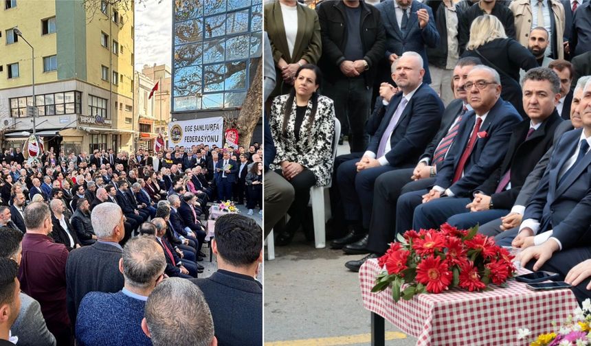 Ege’de Şanlıurfa Rüzgârı: Federasyon yeni binasını açtı