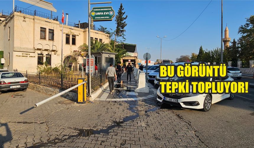 Balıklıgöl’de beton blok isyanı!