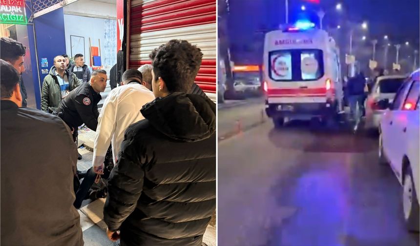 Urfa’nın merkezinde tartışma büyüdü, bıçaklar çekildi!