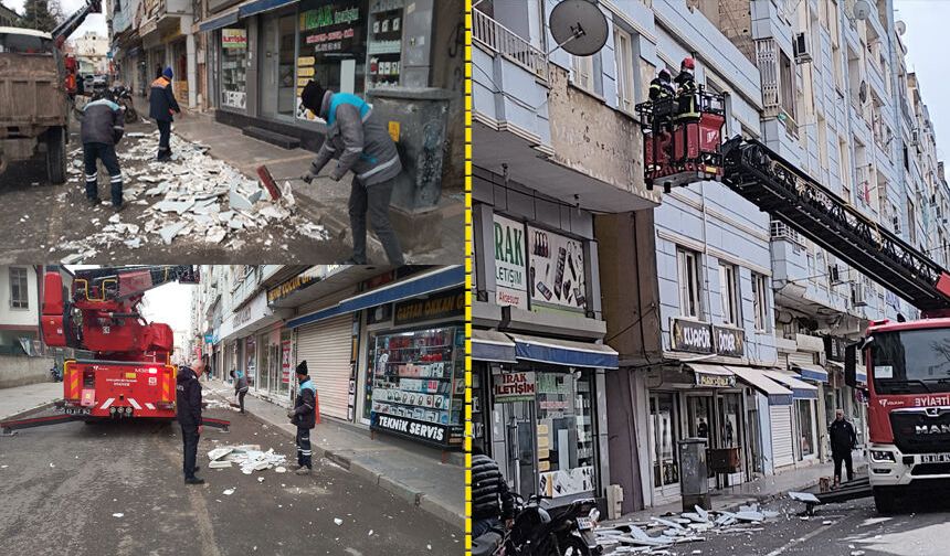 Birecik'te kontrollü söküm işlemi başladı