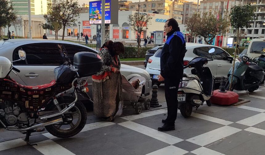 Haliliye Belediyesi’nden Dilenci Operasyonu