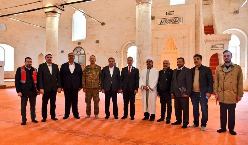 Urfa'daki o tarihi cami yeniden ibadete açıldı