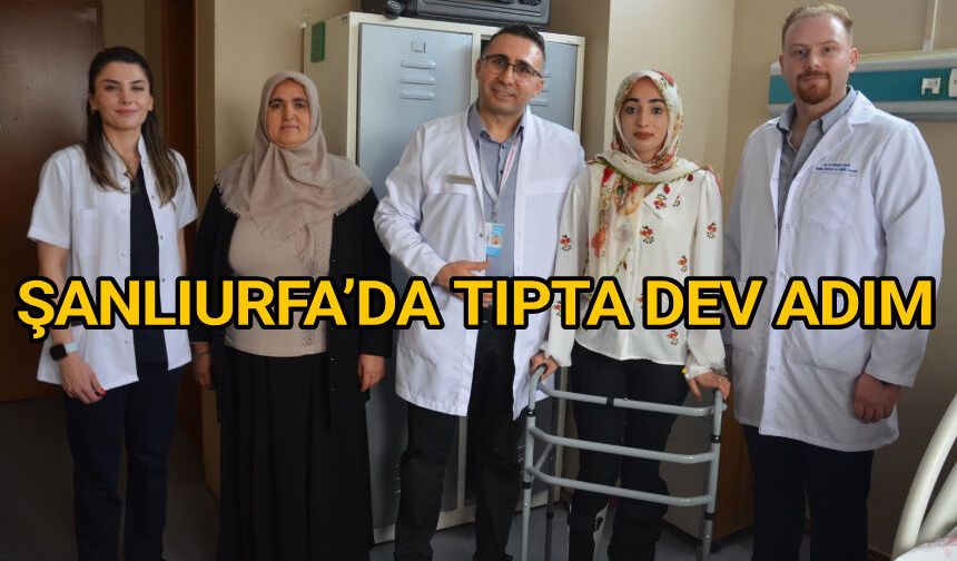 Şanlıurfa’da Bir İlk: Genç Hastanın Kalçasına Damarlı Kemik Nakli Yapıldı