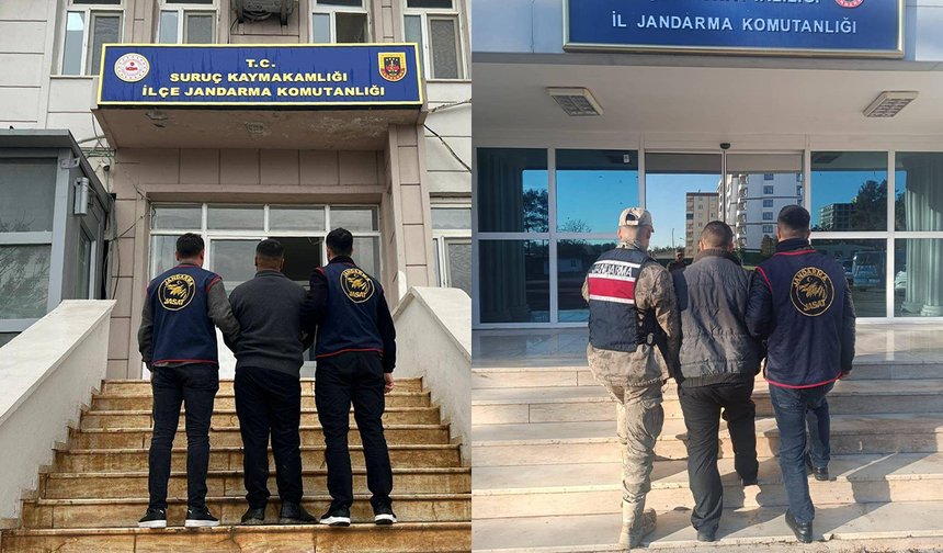 Şanlıurfa’da hapis cezası bulunan 4 kişi kıskıvrak yakalandı
