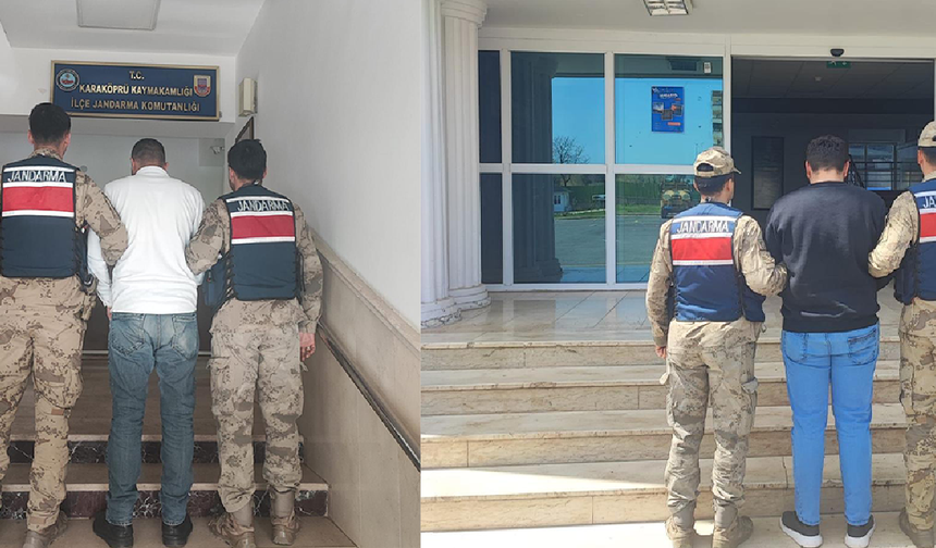Şanlıurfa’da kesinleşmiş hapis cezası bulunan 2 şahıs yakalandı