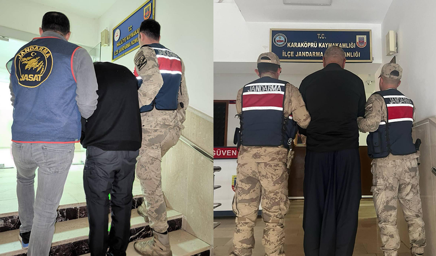 Şanlıurfa’da kaçış bitti: Hükümlüler jandarmadan kaçamadı