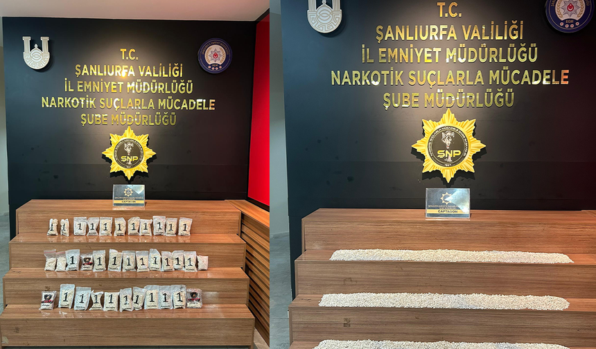 Şanlıurfa’da zehir tacirlerine darbe üstüne darbe