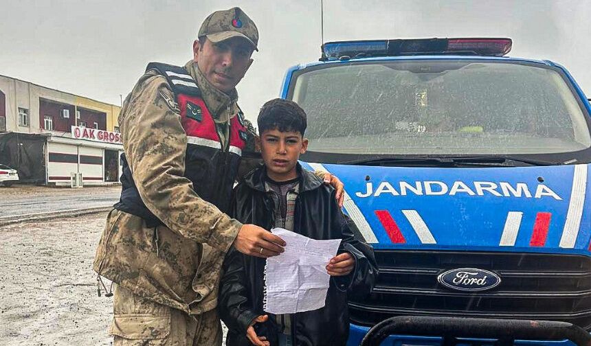 Urfa Jandarmayı gururlandıran ve moral kaynağı olan mektup...