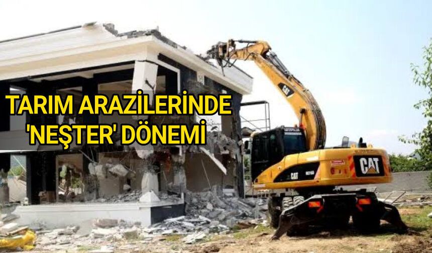 Kaçak Yapılar 1 Ay İçinde Yıkılacak!