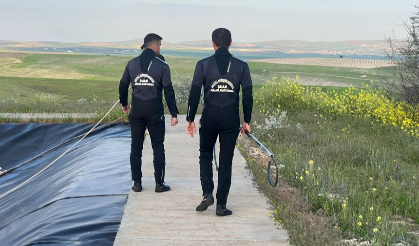 ŞUAK ekipleri gölete düşen tilkiyi kurtardı