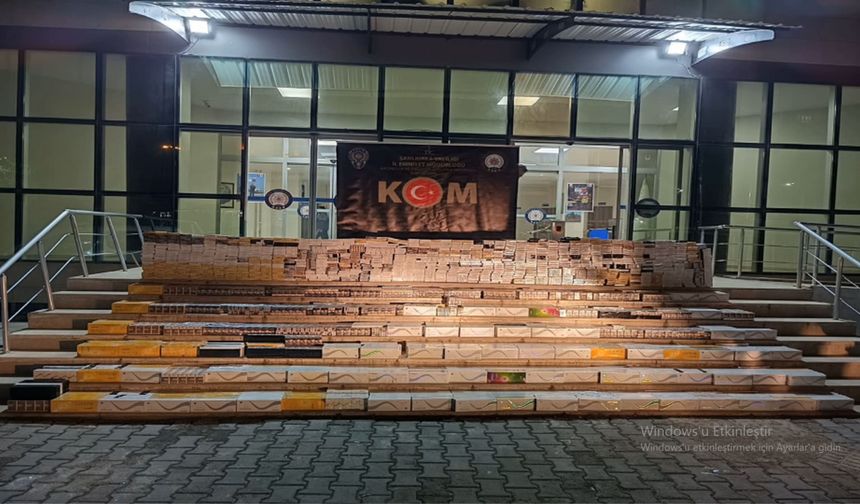 Şanlıurfa’da operasyon! Milyonluk kaçak ürün ele geçirildi