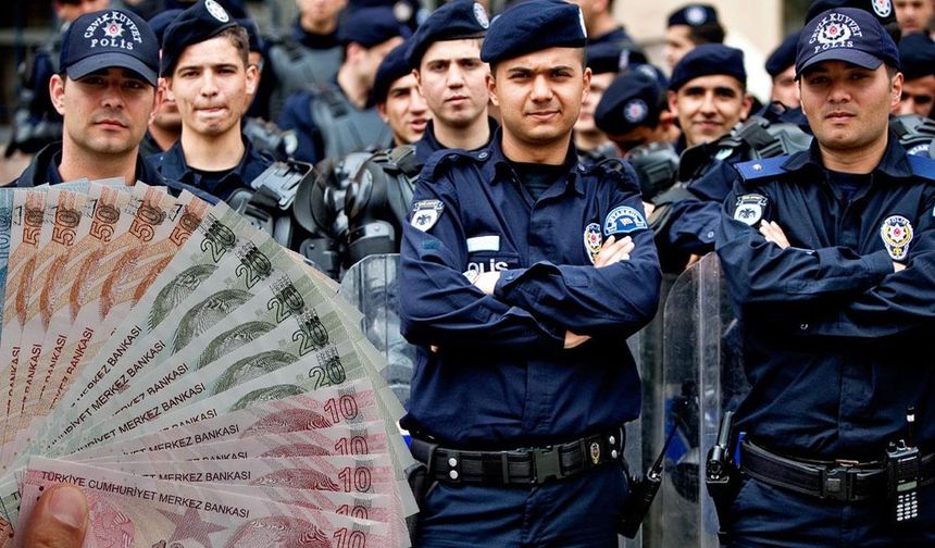 Polis maaşları değişiyor