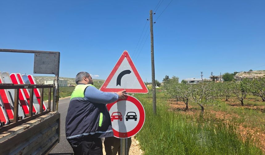 Şanlıurfa kırsalında ulaşım güvenliği artıyor