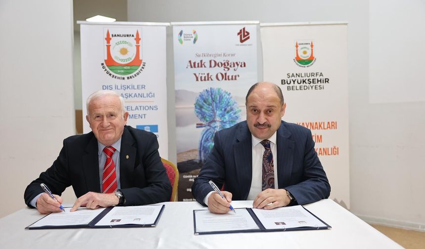 Şanlıurfa Büyükşehir Belediyesi ve TBV böbrek sağlığı için protokol imzaladı