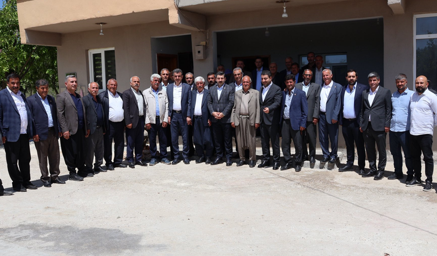 Milletvekili İbrahim Eyyüpoğlu’ndan Şanlıurfa’da yoğun mesai