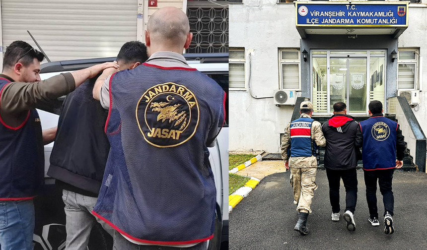 Şanlıurfa’da jandarmadan kaçış yok! 2 hükümlü yakalandı