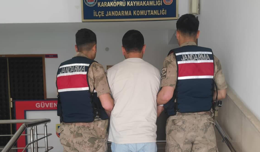15 yıl hapis cezası vardı! Karaköprü’de yakalandı