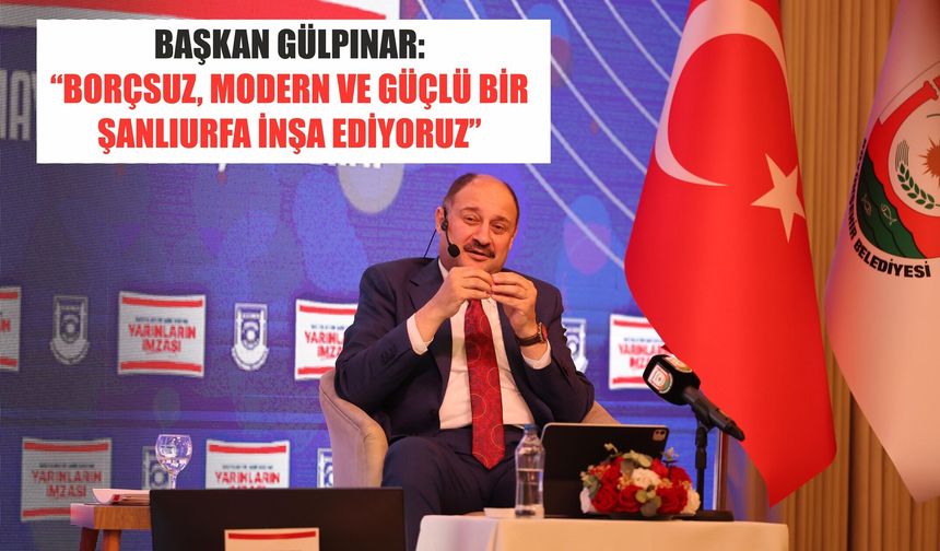 Başkan Gülpınar'dan flaş açıklamalar...