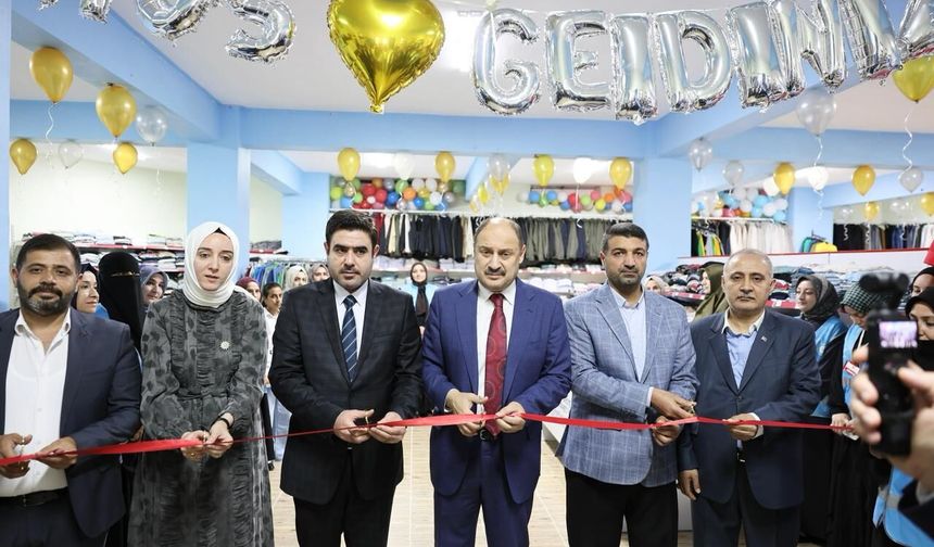 İyilik çarşısı hizmete açıldı