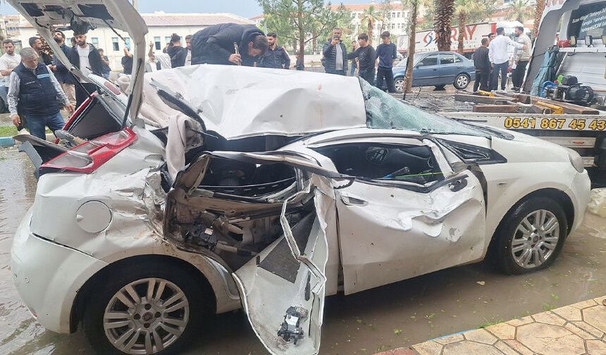 Birecik'te fırtına can aldı..