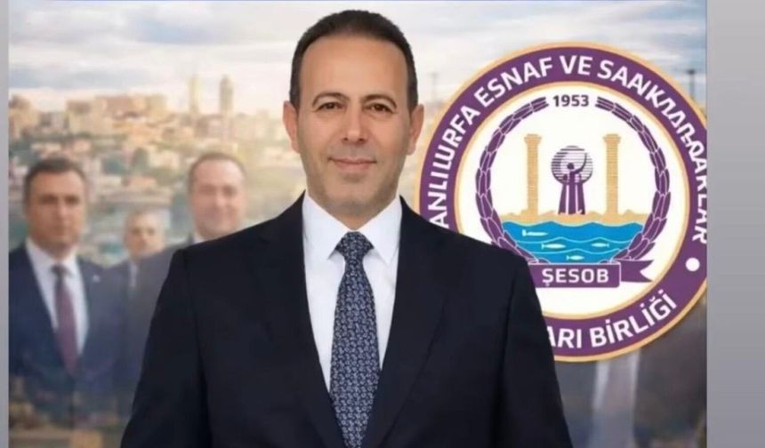 Şanlıurfa Esnaf ve Sanatkarlar Odası’nda Yeni Başkan: İsmail Karacabey