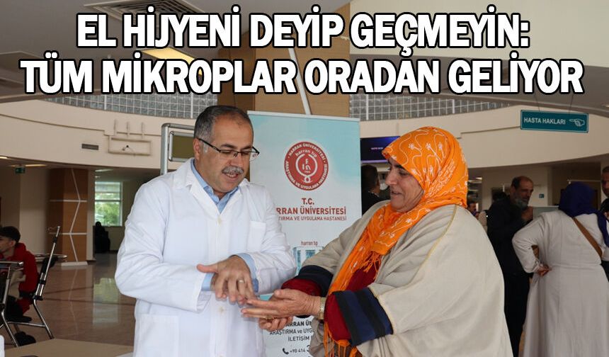 HRÜ Hastanesi'nde vatandaşlar bilgilendirildi
