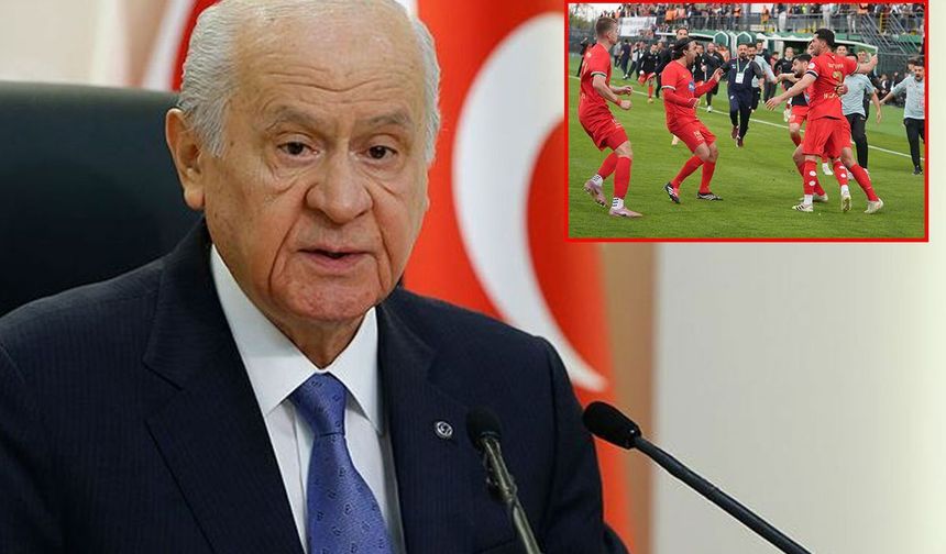 Bahçeli'den Amedspor'a gecikmeli tebrik mesajı